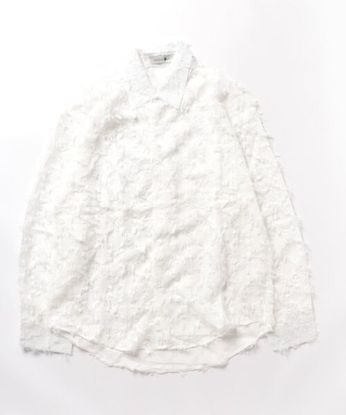 aimoha(アイモハ)の「aimoha mens キレイめ長袖シャツ(シャツ/ブラウス・メンズ・ベージュ/ホワイト・MEDIUM/LARGE/X-LARGE)」の4枚目の写真