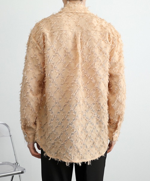 aimoha(アイモハ)の「aimoha mens キレイめ長袖シャツ(シャツ/ブラウス・メンズ・ベージュ/ホワイト・MEDIUM/LARGE/X-LARGE)」の11枚目の写真