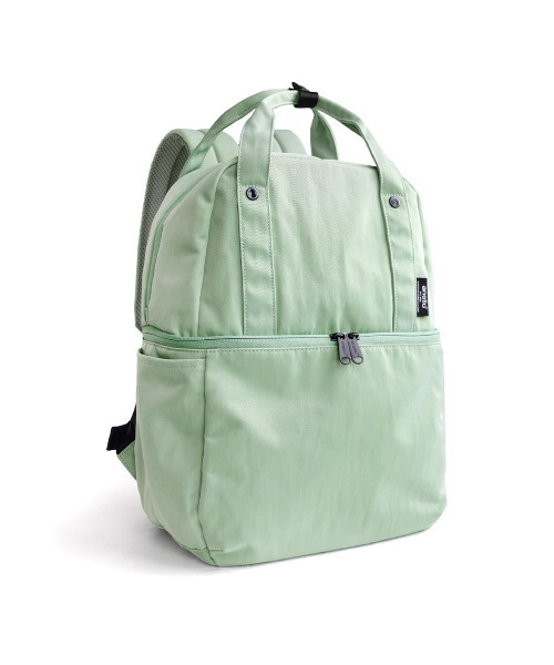 anello(アネロ)の「LAYER 2LAYERD BACKPACK(R)(バックパック/リュック・レディース・ブラック/オレンジ/モスグリーン/ベージュ・-)」の11枚目の写真