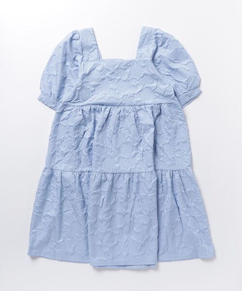 Ritomo De Ricco(リトモ・デ・リコ)の「SALE フクレジャガードミニワンピース(ワンピース・レディース・ホワイト/ブラック/ピンク/ライトブルー・FREE)」の11枚目の写真