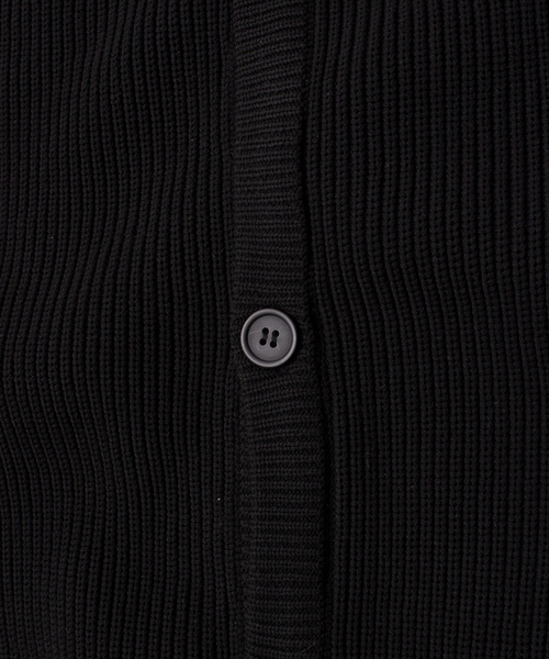 MYSELF ABAHOUSE（マイセルフアバハウス）の「ルーズシルエット ハイゲージ ポリ Vネック ニット カーディガン（カーディガン/ボレロ・メンズ・ブラック/ベージュ/オレンジ/ホワイト系その他/ブルー系その他・S/M/L/XL）」の10枚目の写真