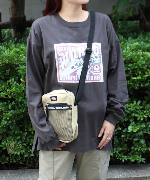 ALWAYS GOOD TIME(オルウェイズグッドタイム)の「【THE POWERPUFF GIRLS/パワーパフガールズ】プリントロングスリーブTシャツ(Tシャツ/カットソー・レディース・ホワイト系4/ブラック系2/ブラック系3/ブラック系1/ホワイト系2/ホワイト系3/ブラック系4/ホワイト系1・M)」の6枚目の写真