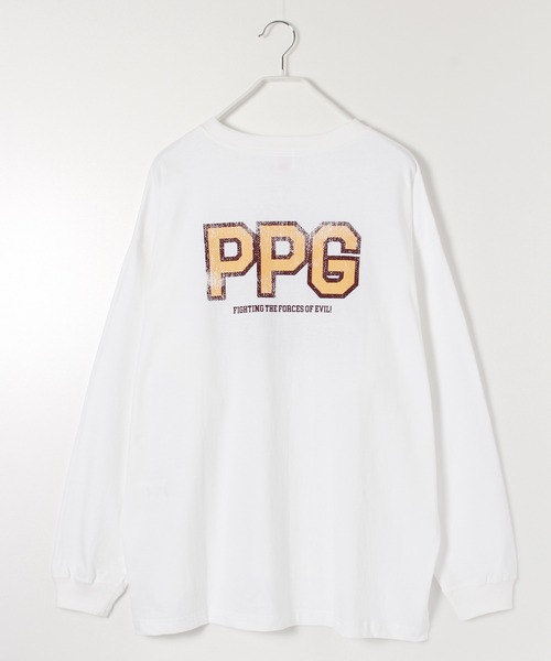 ALWAYS GOOD TIME(オルウェイズグッドタイム)の「【THE POWERPUFF GIRLS/パワーパフガールズ】プリントロングスリーブTシャツ(Tシャツ/カットソー・レディース・ホワイト系4/ブラック系2/ブラック系3/ブラック系1/ホワイト系2/ホワイト系3/ブラック系4/ホワイト系1・M)」の10枚目の写真