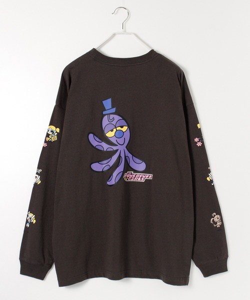 ALWAYS GOOD TIME(オルウェイズグッドタイム)の「【THE POWERPUFF GIRLS/パワーパフガールズ】プリントロングスリーブTシャツ(Tシャツ/カットソー・レディース・ホワイト系4/ブラック系2/ブラック系3/ブラック系1/ホワイト系2/ホワイト系3/ブラック系4/ホワイト系1・M)」の15枚目の写真
