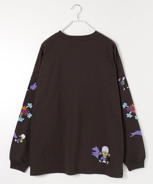 ALWAYS GOOD TIME(オルウェイズグッドタイム)の「【THE POWERPUFF GIRLS/パワーパフガールズ】プリントロングスリーブTシャツ(Tシャツ/カットソー・レディース・ホワイト系4/ブラック系2/ブラック系3/ブラック系1/ホワイト系2/ホワイト系3/ブラック系4/ホワイト系1・M)」の16枚目の写真