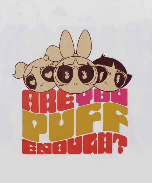 ALWAYS GOOD TIME(オルウェイズグッドタイム)の「【THE POWERPUFF GIRLS/パワーパフガールズ】プリントロングスリーブTシャツ(Tシャツ/カットソー・レディース・ホワイト系4/ブラック系2/ブラック系3/ブラック系1/ホワイト系2/ホワイト系3/ブラック系4/ホワイト系1・M)」の18枚目の写真