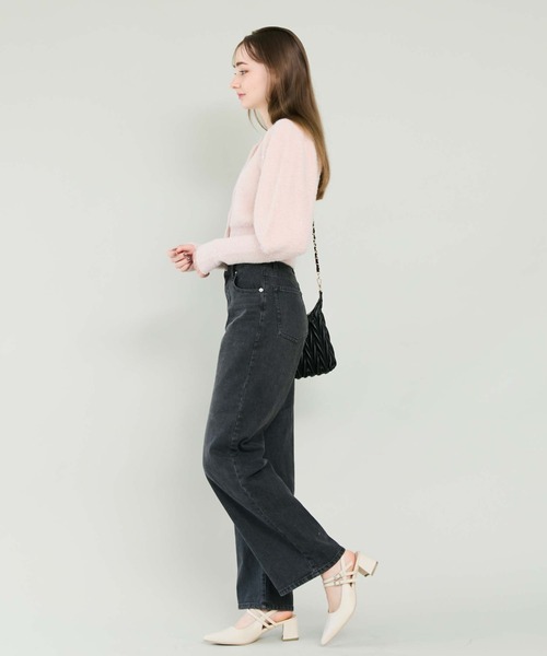 archives（アルシーヴ）の「トゥウィンクルフェザーパフスリニットカーディガン（ニット/セーター・レディース・ブルー/グレー/オフホワイト/ピンク・MEDIUM）」の20枚目の写真