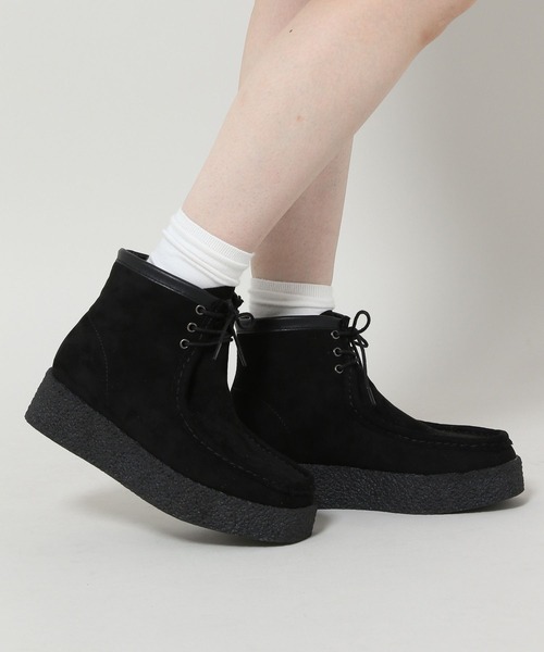 ALAND（エーランド）の「3.3 Field Trip／スエードシューズ / ブーツ（ブーツ・レディース・ブラック/ベージュ・SMALL/MEDIUM/LARGE）」の4枚目の写真