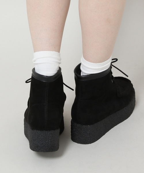 ALAND（エーランド）の「3.3 Field Trip／スエードシューズ / ブーツ（ブーツ・レディース・ブラック/ベージュ・SMALL/MEDIUM/LARGE）」の5枚目の写真