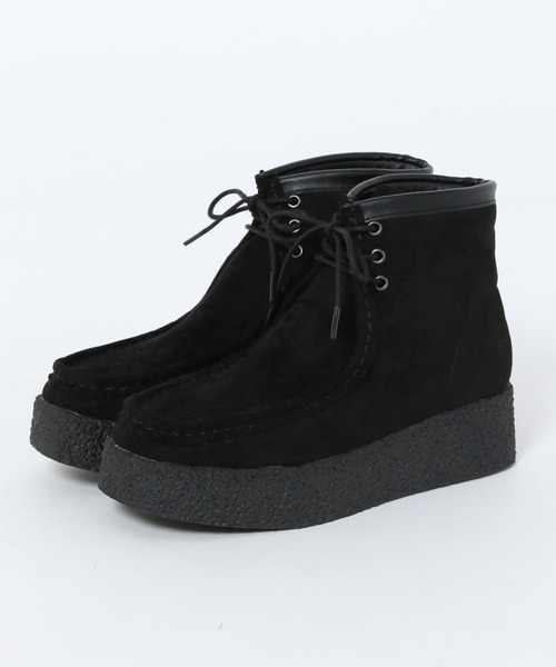 ALAND（エーランド）の「3.3 Field Trip／スエードシューズ / ブーツ（ブーツ・レディース・ブラック/ベージュ・SMALL/MEDIUM/LARGE）」の6枚目の写真