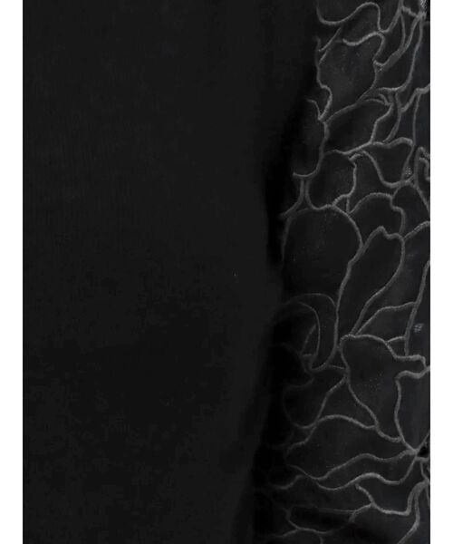 LAGUNAMOON（ラグナムーン）の「エンブロイダリースリーブニットトップス（ニット/セーター・レディース・ブラック/ラベンダー/アイボリー・FREE）」の12枚目の写真