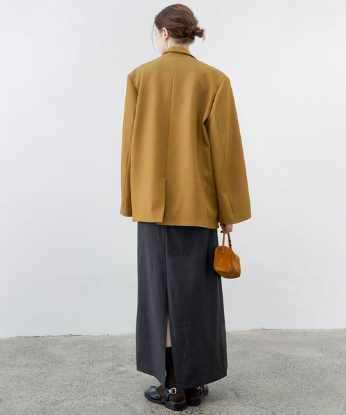 tageechita(タジチタ)の「【tageechita】バックスリットマキシタイトスカート(スカート・レディース・ブラック/ダークグレー・L/S/M)」の17枚目の写真