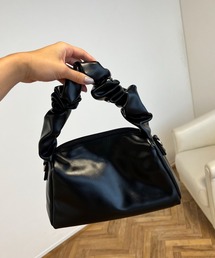 【KOREAN ITEM】クシュクシュハンドショルダーバッグ