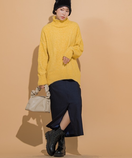 VICKY（ビッキー）の「【KOREAN ITEM】クシュクシュハンドショルダーバッグ（ハンドバッグ・レディース・ブラック/ベージュ・FREE）」の22枚目の写真