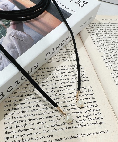 apres jour（アプレジュール）の「【apres jour×ARIAZ】パール付きチョーカー（チョーカー・レディース・ブラック・FREE）」の7枚目の写真