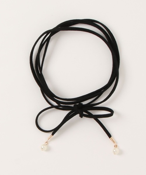 apres jour（アプレジュール）の「【apres jour×ARIAZ】パール付きチョーカー（チョーカー・レディース・ブラック・FREE）」の8枚目の写真