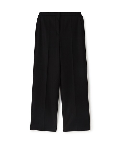 フランネルウールストレッチ セミワイドパンツ（スラックス）｜DES