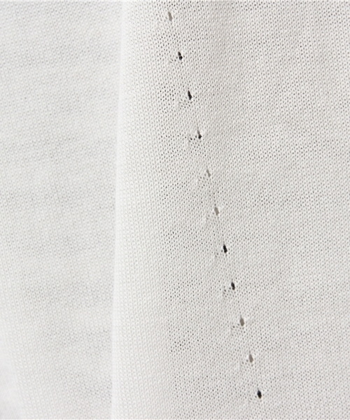 Abahouse Devinette（ドゥヴィネット）の「（新）high gaugeロングカーデ（カーディガン/ボレロ・レディース・ライトグレー/ホワイト/ブラック/オフホワイト・FREE）」の8枚目の写真