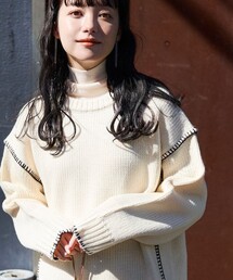 FREAK'S STORE（フリークスストア）の「ハンドステッチ ニット/プルオーバーニット（ニット/セーター）」