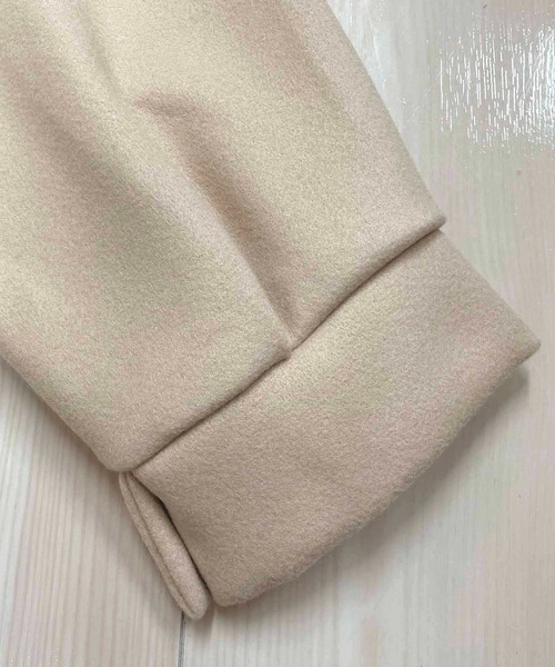 NANEA（ナネア）の「ボリュームスリーブベルト付きコート（その他アウター・レディース・ブラック/ベージュ・SMALL/MEDIUM/LARGE）」の7枚目の写真