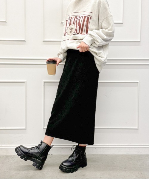 SpRay(スプレイ)の「ラメナロースカート(スカート・レディース・ブルー/シルバー/ブラック・FREE)」の7枚目の写真