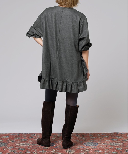IENA LABOUCLE ウールビエラミニドレス IENA LA BOUCLE（イエナラブークル）の「《追加》IENA LA BOUCLE