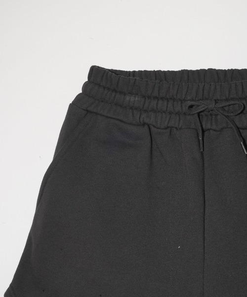 MILKFED.(ミルクフェド)の「DAILY SWEAT SHORTS(スウェットパンツ・レディース・ブラック/ライトピンク/オートミール/ライトグリーン・S/M)」の12枚目の写真