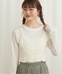 fig Ｌondon | knit cami(キャミソール)
