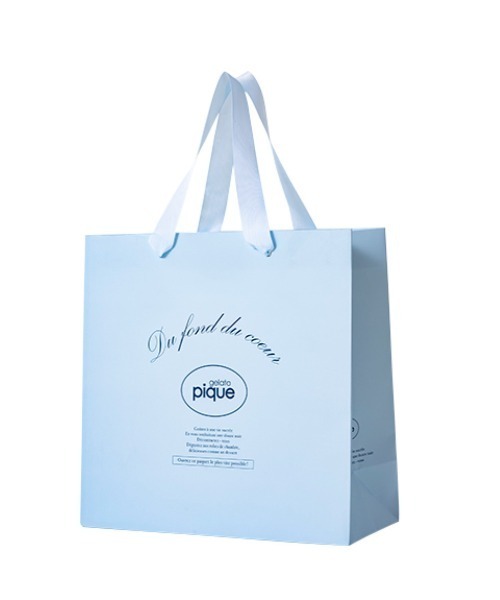 gelato pique（ジェラートピケ）の「【セルフラッピング】gelato pique　 ショッパー付き ギフト巾着(M)（ラッピングキット・レディース・その他・FREE）」の2枚目の写真