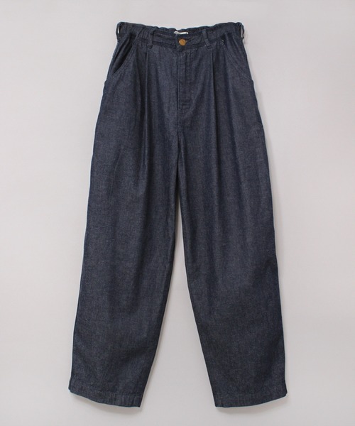 RNA-N（アールエヌエーエヌ）の「R4178 ライトバルーンパンツ（デニムパンツ・レディース・キナリ/ワンウォッシュ/ライトブルー・MEDIUM）」の7枚目の写真