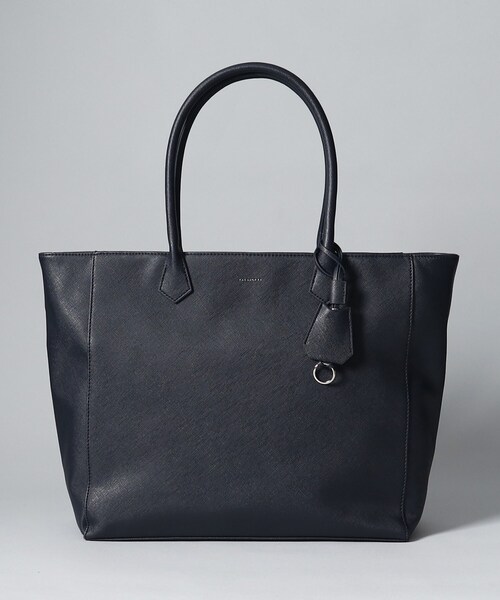 THE SHOP TK （ザ ショップ ティーケー ）の「◆【A4サイズ/PC収納】サフィアーノフェイクレザートートバック（トートバッグ・メンズ・ブラック/ブルー系その他・00）」の12枚目の写真