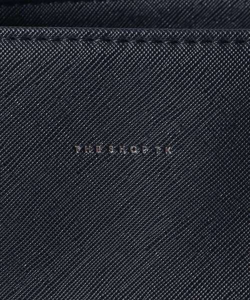 THE SHOP TK （ザ ショップ ティーケー ）の「◆【A4サイズ/PC収納】サフィアーノフェイクレザートートバック（トートバッグ・メンズ・ブラック/ブルー系その他・00）」の15枚目の写真