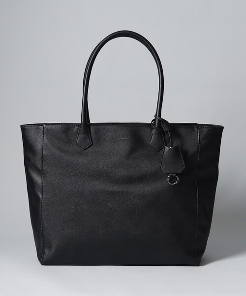 THE SHOP TK （ザ ショップ ティーケー ）の「◆【A4サイズ/PC収納】サフィアーノフェイクレザートートバック（トートバッグ・メンズ・ブラック/ブルー系その他・00）」の14枚目の写真