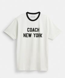 COACH カットソー COACH（コーチ）の「ニューヨーク Tシャツ（Tシャツ/カットソー