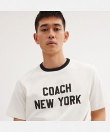 COACH カットソー COACH（コーチ）の「ニューヨーク Tシャツ（Tシャツ/カットソー