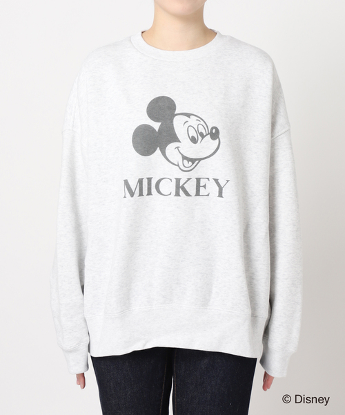レサージュ　【MICKEY】スウェットプルオーバー　グレー journal standard L'essage（ジャーナルスタンダードレサージュ）の