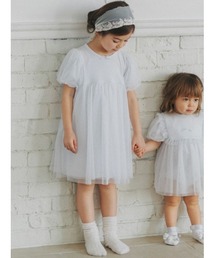 gelato pique（ジェラートピケ）の「【KIDS】スターチュールワンピース（ルームワンピース・キッズ）」
