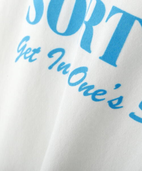 FREE'S MART（フリーズマート）の「◆フロッキープリントロングＴシャツ（Tシャツ/カットソー・レディース・ホワイト/ホワイト系その他/ベージュ系その他/ベージュ・FREE）」の21枚目の写真