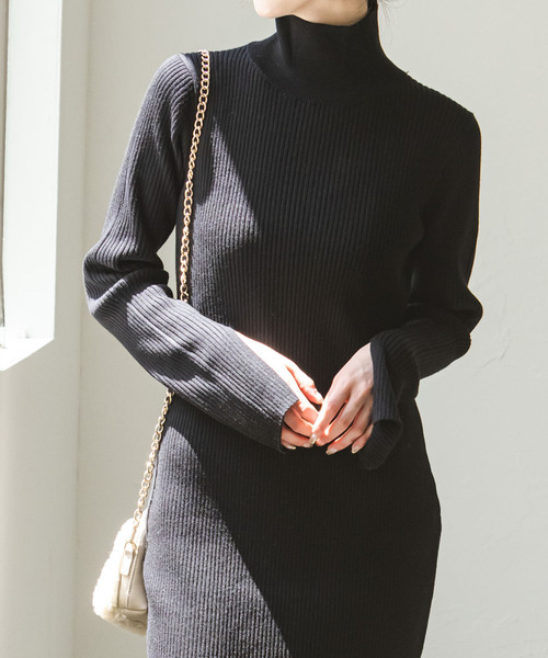 セール】《追加》ナロータイトスリットニットワンピース 2（ワンピース