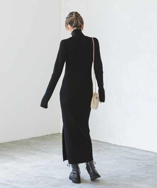 セール】《追加》ナロータイトスリットニットワンピース 2（ワンピース