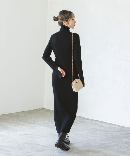 セール】《追加》ナロータイトスリットニットワンピース 2（ワンピース