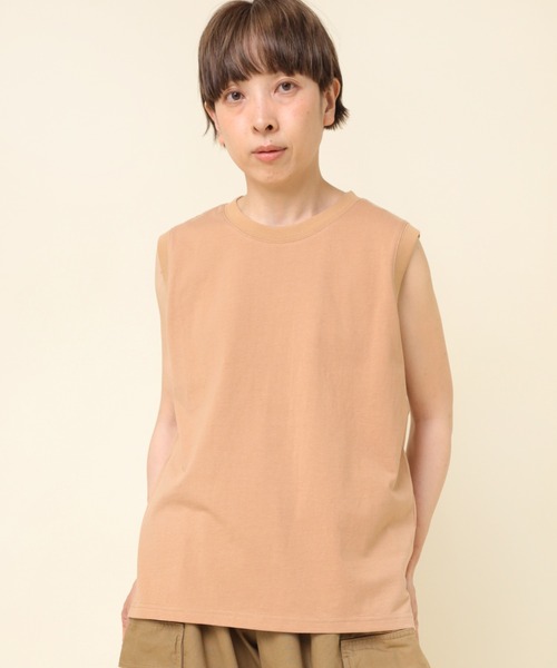 RNA-N（アールエヌエーエヌ）の「M2204 ＢＡＳＩＣタンクトップ（タンクトップ・レディース・チャコール/ベージュ/オフホワイト/杢グレー・MEDIUM）」の22枚目の写真