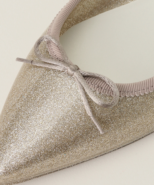 TEMPERATE（テンパレイト）の「【TEMPERATE/テンパレイト】 IRMA GLITTER（バレエシューズ・レディース・ブラック/シルバー/ゴールド・41/38/39/40）」の12枚目の写真