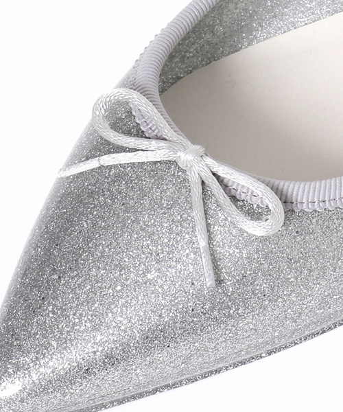 TEMPERATE（テンパレイト）の「【TEMPERATE/テンパレイト】 IRMA GLITTER（バレエシューズ・レディース・ブラック/シルバー/ゴールド・41/38/39/40）」の13枚目の写真