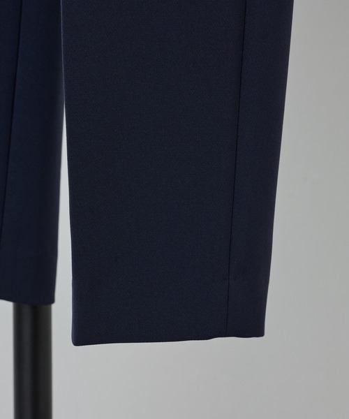 BEARDSLEY(ビアズリー)の「《LIVETART》ダブルクロスタックパンツ(スラックス・レディース・ネイビー/ブラック・FREE)」の8枚目の写真