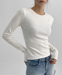 BLACKUP（ブラックアップ）の「[MADE] ダーツビーロングスリーブ長袖Tシャツ（Tシャツ/カットソー）」