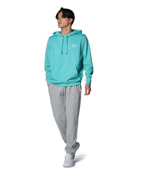 UNDER ARMOUR（アンダーアーマー）の「UAエッセンシャルテリー フーディー（トレーニング/メンズ）（スウェット・メンズ・ブルー系・S/M/L/XL/XXL）」の7枚目の写真