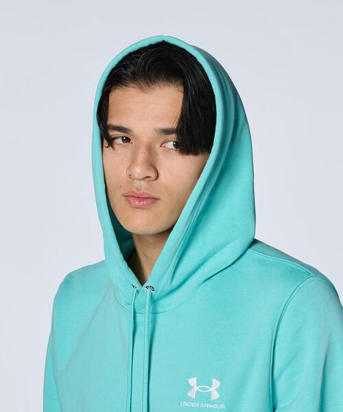 UNDER ARMOUR（アンダーアーマー）の「UAエッセンシャルテリー フーディー（トレーニング/メンズ）（スウェット・メンズ・ブルー系・S/M/L/XL/XXL）」の8枚目の写真
