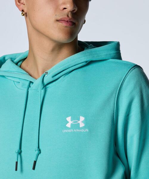 UNDER ARMOUR（アンダーアーマー）の「UAエッセンシャルテリー フーディー（トレーニング/メンズ）（スウェット・メンズ・ブルー系・S/M/L/XL/XXL）」の9枚目の写真