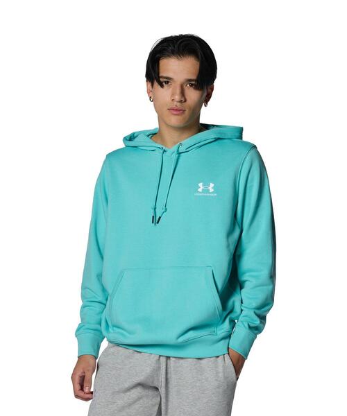 UNDER ARMOUR（アンダーアーマー）の「UAエッセンシャルテリー フーディー（トレーニング/メンズ）（スウェット・メンズ・ブルー系・S/M/L/XL/XXL）」の5枚目の写真